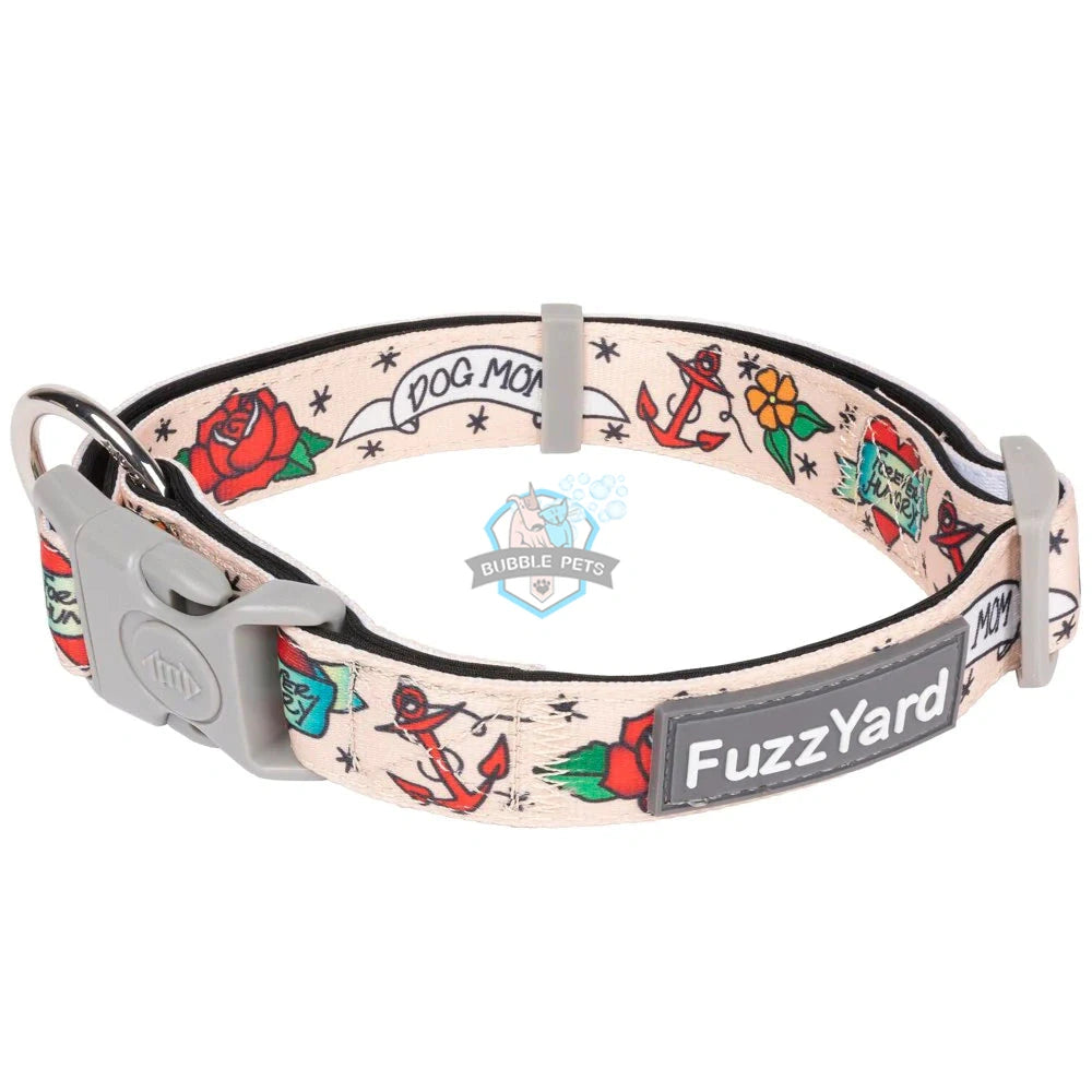 FuzzYard Pet Collar, Ink'd Up