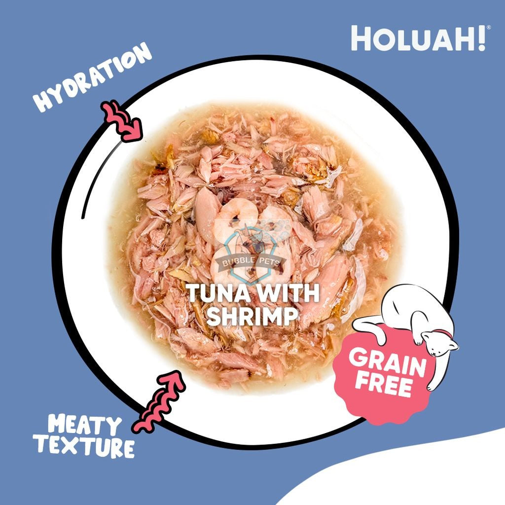 NEW: Holuah! Tuna with Shrimp Gravy Canned Cat Food
