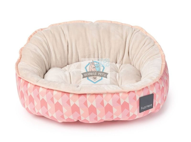 FuzzYard Reversible Pet Bed (Pink Lemonade)