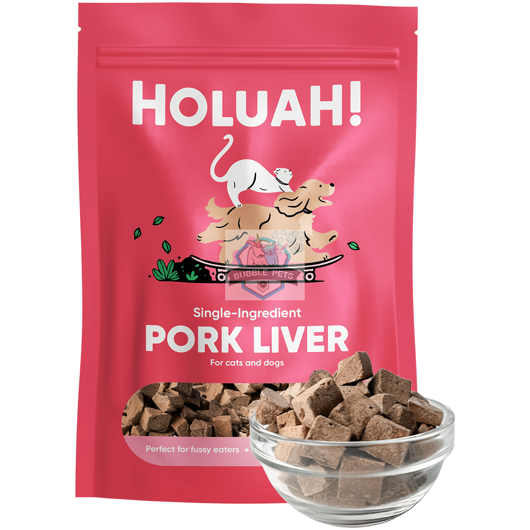 NEW: Holuah! Freeze Dried Pork Liver Treats for Cats & Dogs