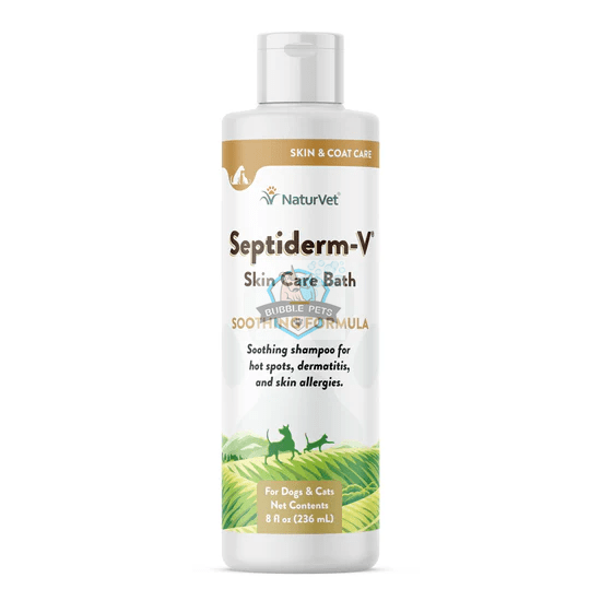 Naturvet Septiderm Shampoo for Dogs Cats