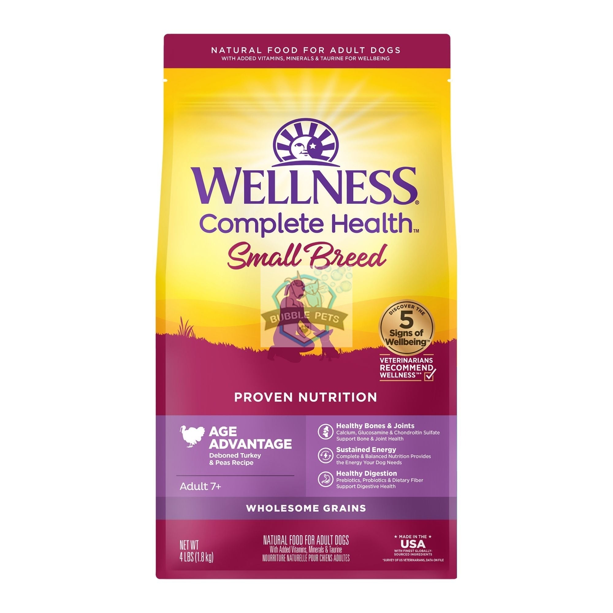 Wellness Complete Health Small Breed Senior Dry Dog Food