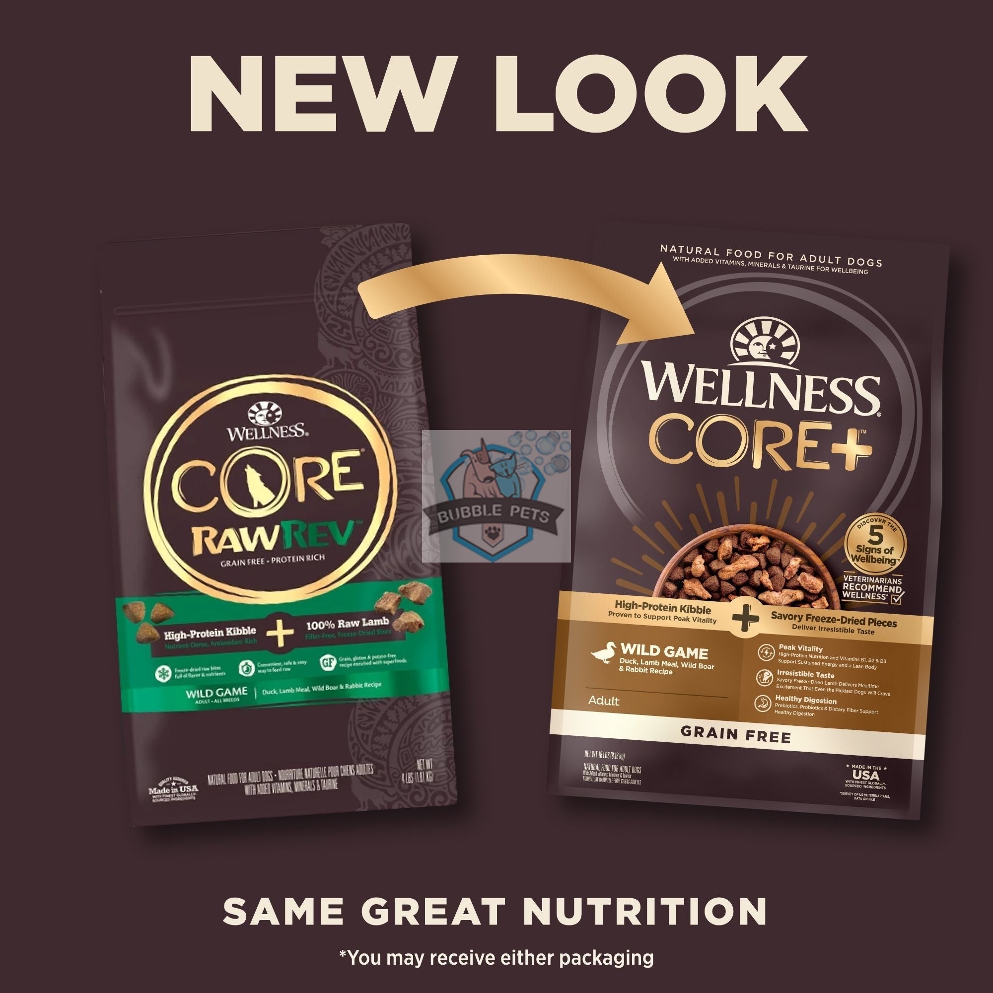 Wellness CORE+ Wild Game Dry Dog Food