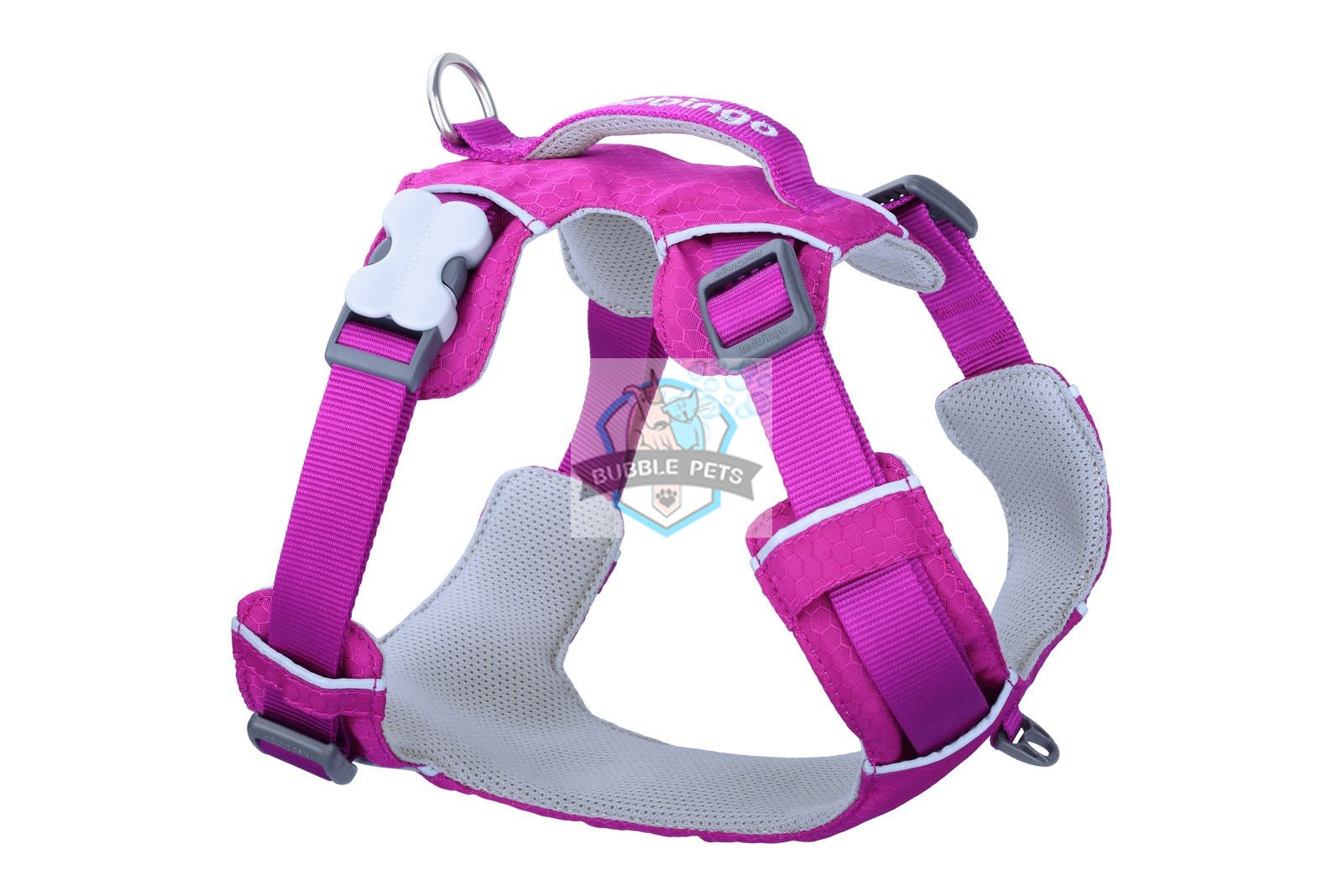 Red Dingo Short Harness - Fuchsia
