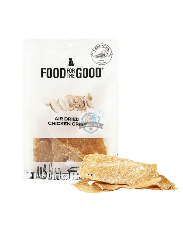 Food For The Good Air Dried Chicken Crisp Cat & Dog Treats