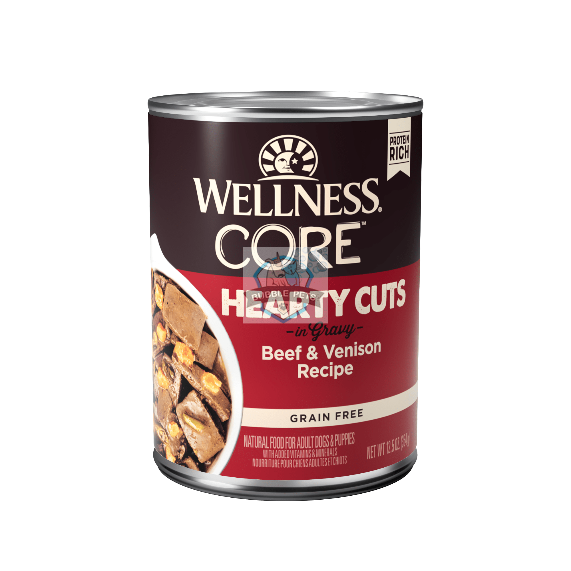 Wellness CORE Grain-Free Hearty Cuts in Gravy Gravy Beef & Venison Wet Dog Food