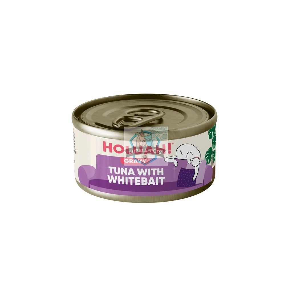 NEW: Holuah! Tuna with Whitebait Gravy Canned Cat Food