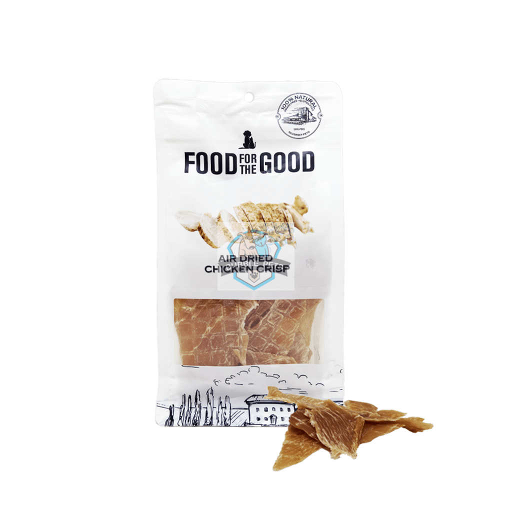 Food For The Good Air Dried Chicken Crisp Cat & Dog Treats
