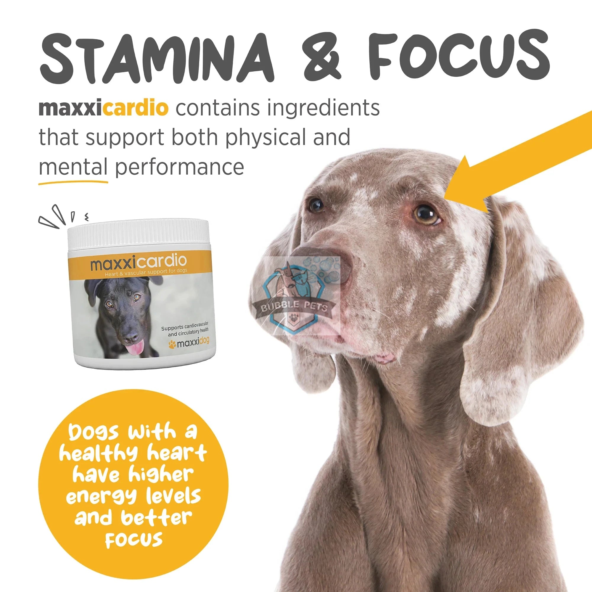 Maxxipaws MaxxiCardio Supplement for Dogs