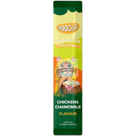 Moochie Fairy Puree Chicken & Chamomile Liquid Cat Treats