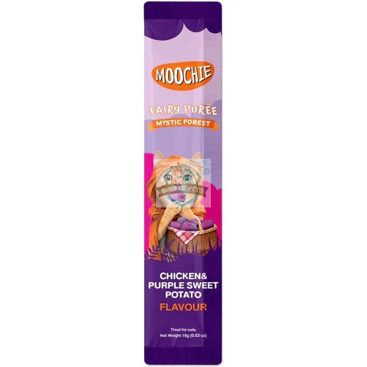 Moochie Fairy Puree Chicken & Purple Sweet Potato Liquid Cat Treats