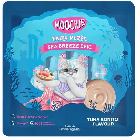 Moochie Fairy Puree Tuna Bonito Liquid Cat Treats