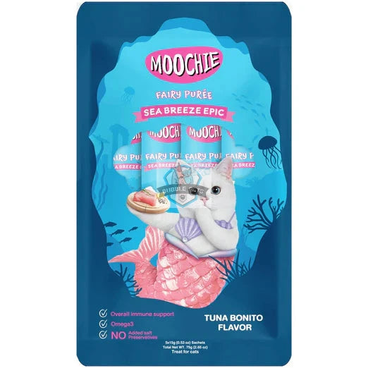 Moochie Fairy Puree Tuna Bonito Liquid Cat Treats