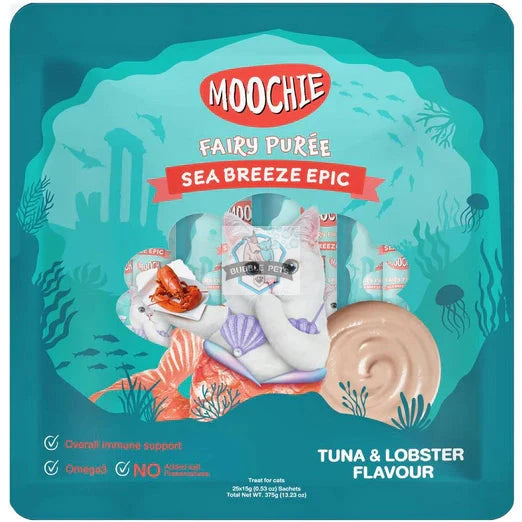 Moochie Fairy Puree Tuna & Lobster Liquid Cat Treats