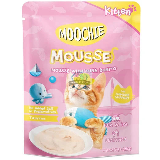 Moochie Mousse With Tuna Bonito Kitten Pouch Cat Food