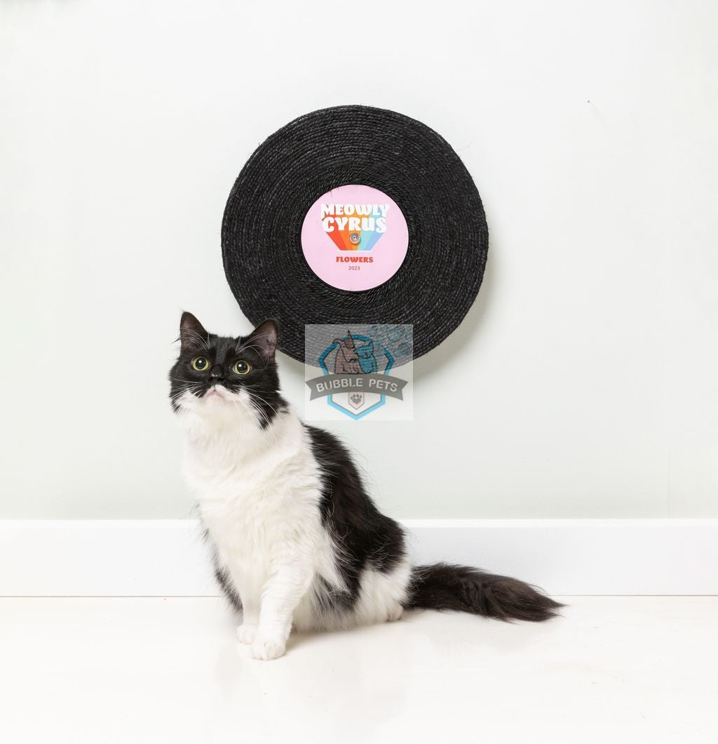 FuzzYard Record Cat Scratcher - Meowly Cyrus