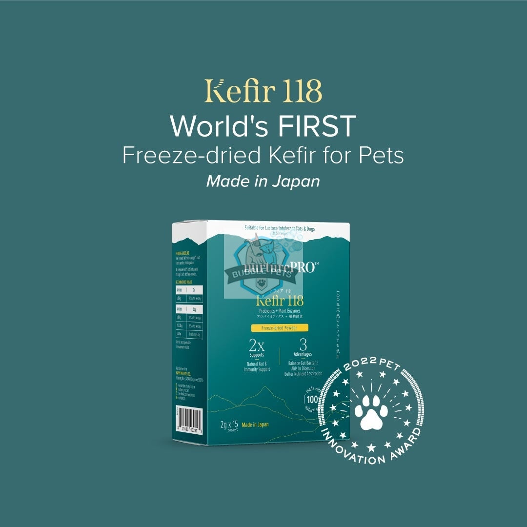 Nurture Pro Kefir 118 Probiotics + Plant Enxymes Freeze-Dried Powder for Dogs & Cats