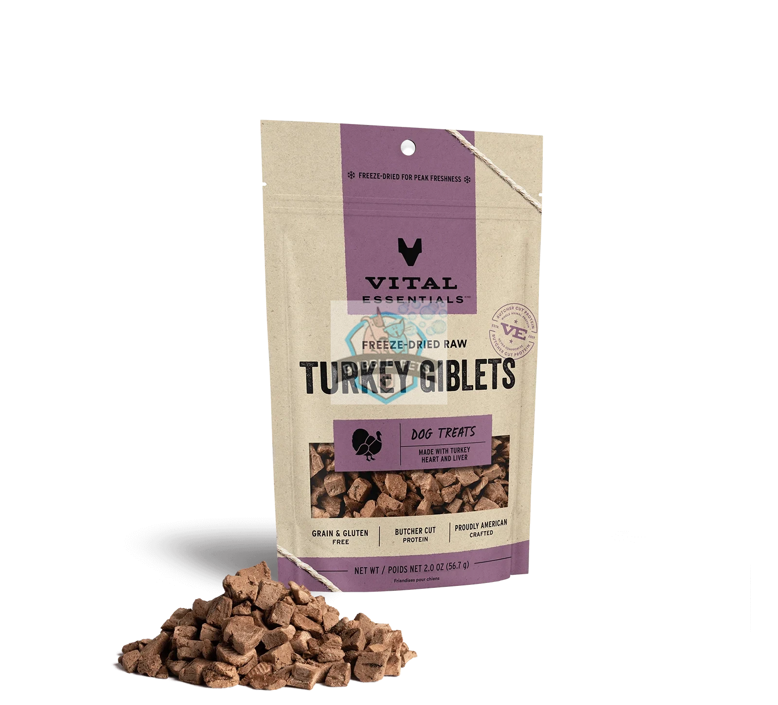 Vital Essentials Freeze-Dried Single Ingredient Dog Treats