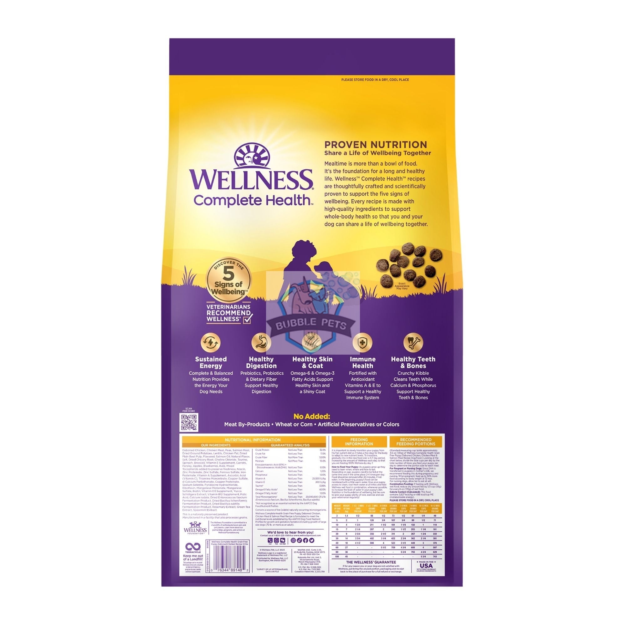 Wellness Complete Health Grain-Free Puppy Dry Dog Food