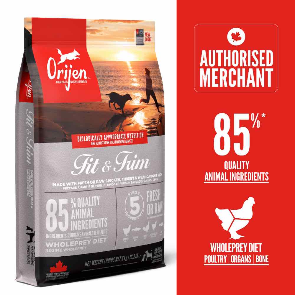 PROMO Extra 10% OFF Orijen Fit & Trim Dog Food