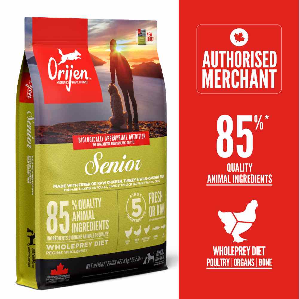 PROMO Extra 10% OFF Orijen Senior Dog Food