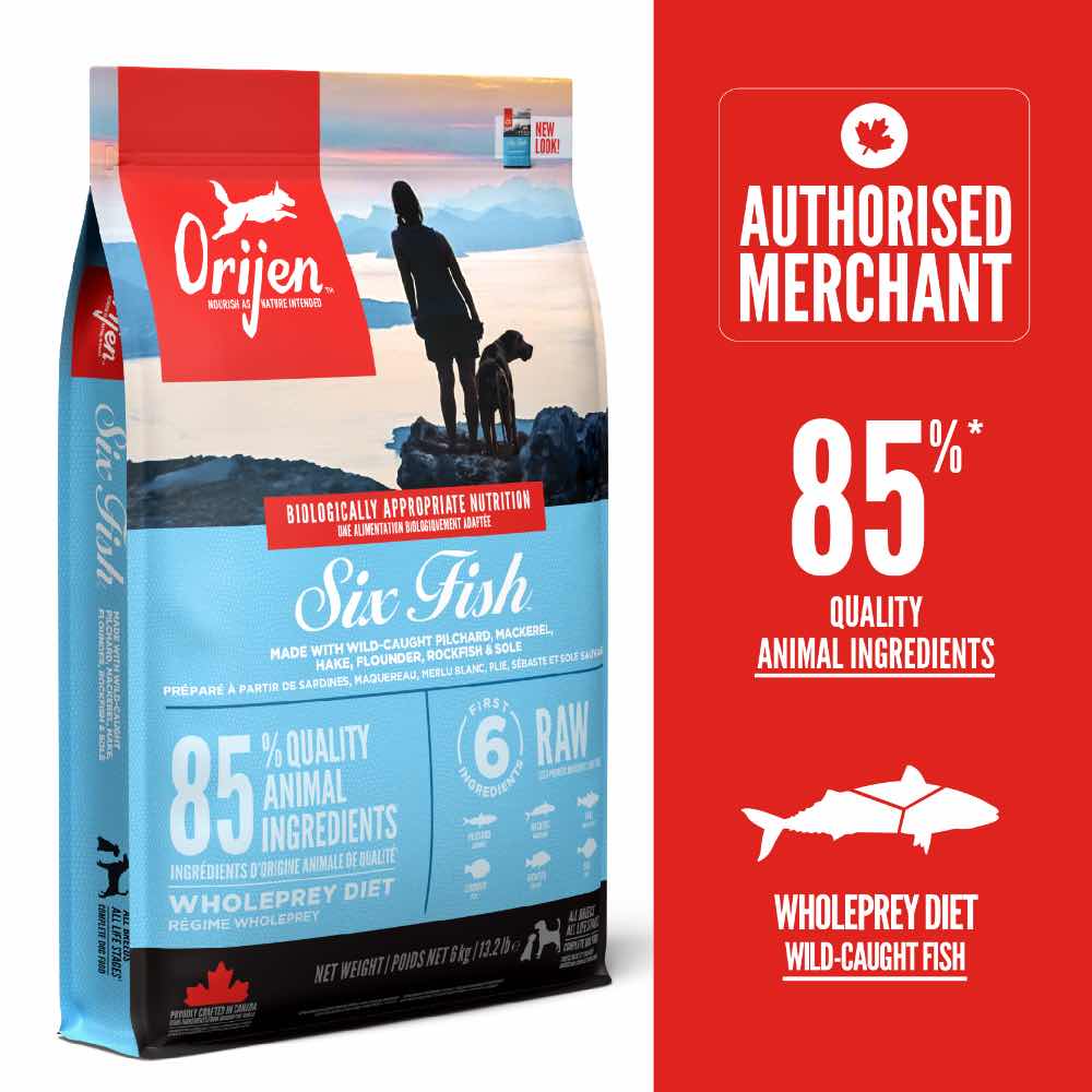 PROMO Extra 10% OFF Orijen Six Fish Dog Food