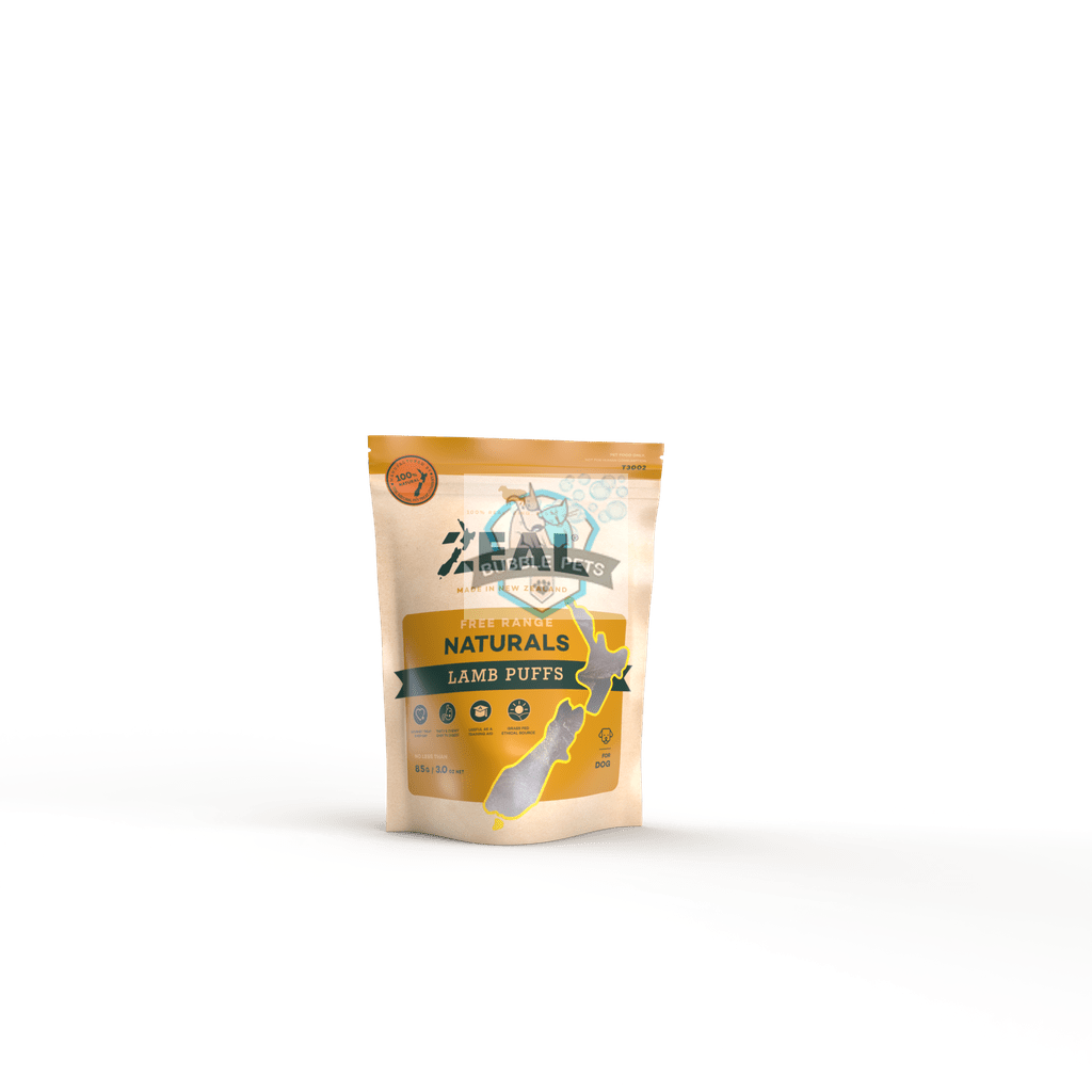 Zeal Dried Lamb Puffs Dog Cat Treats (Buy 2 Get 1 Free)