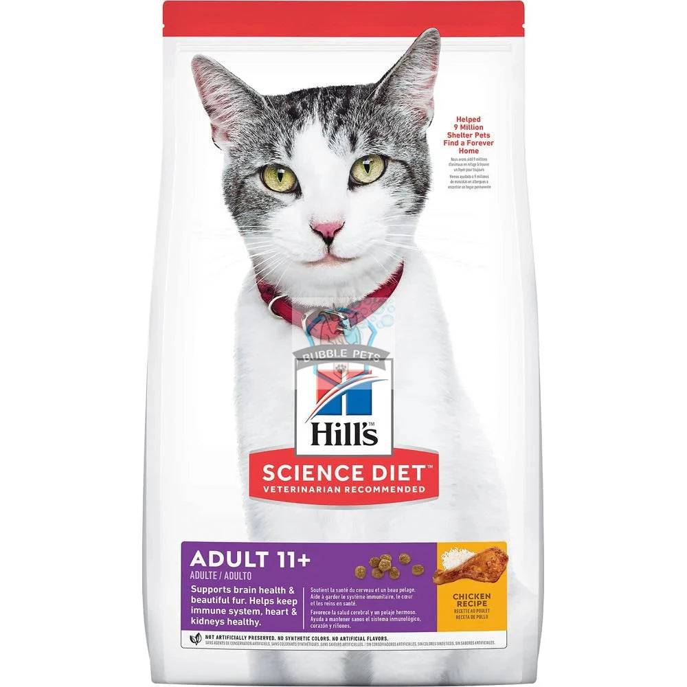 Hills Science Diet Feline Senior Adult 11+ Adult Dry Cat Food