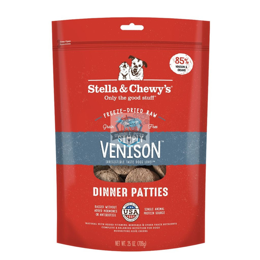 Stella & Chewy's Simply Venison Dog Dinner Patties