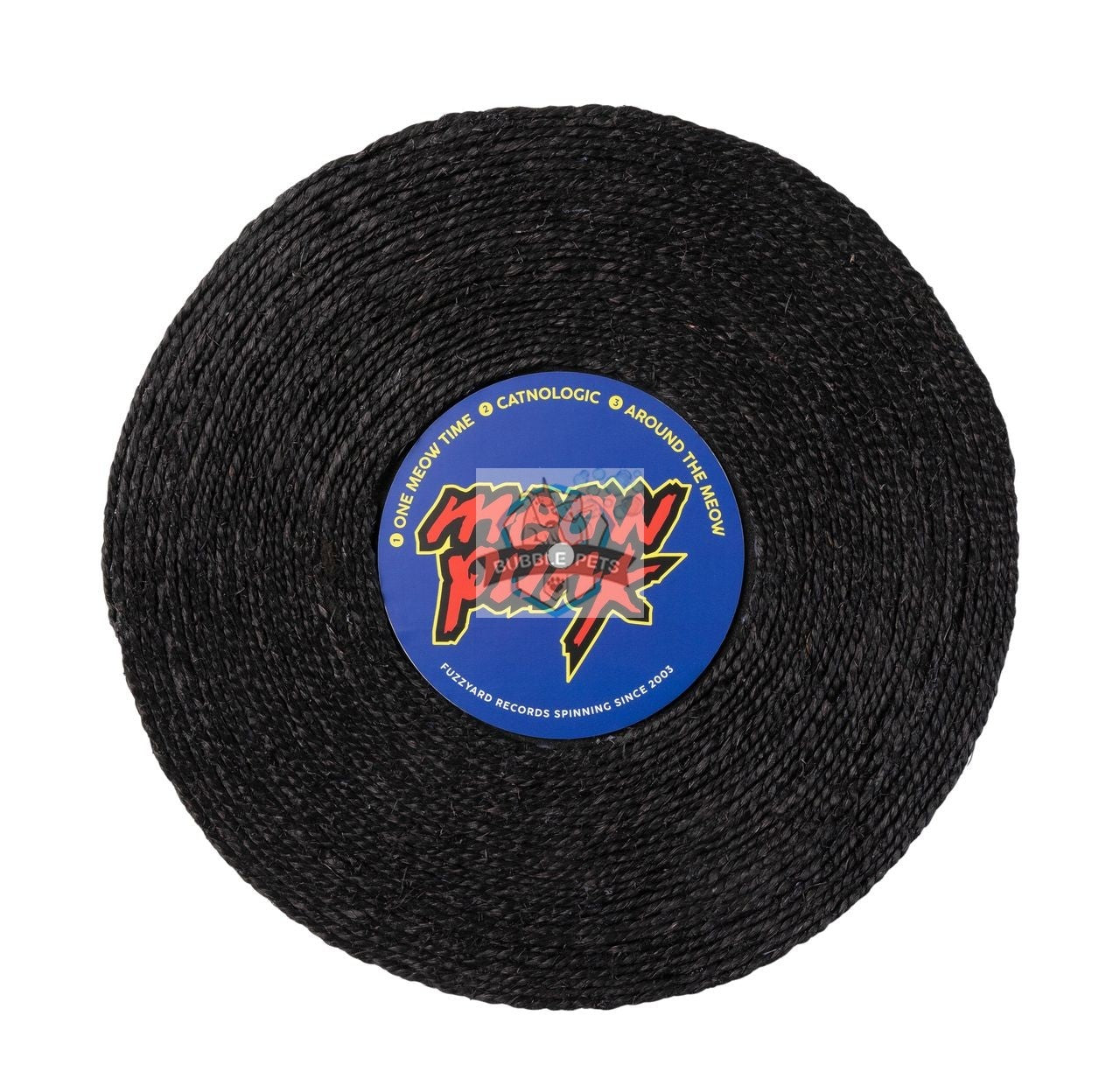 FuzzYard Record Cat Scratcher - Meow Punk