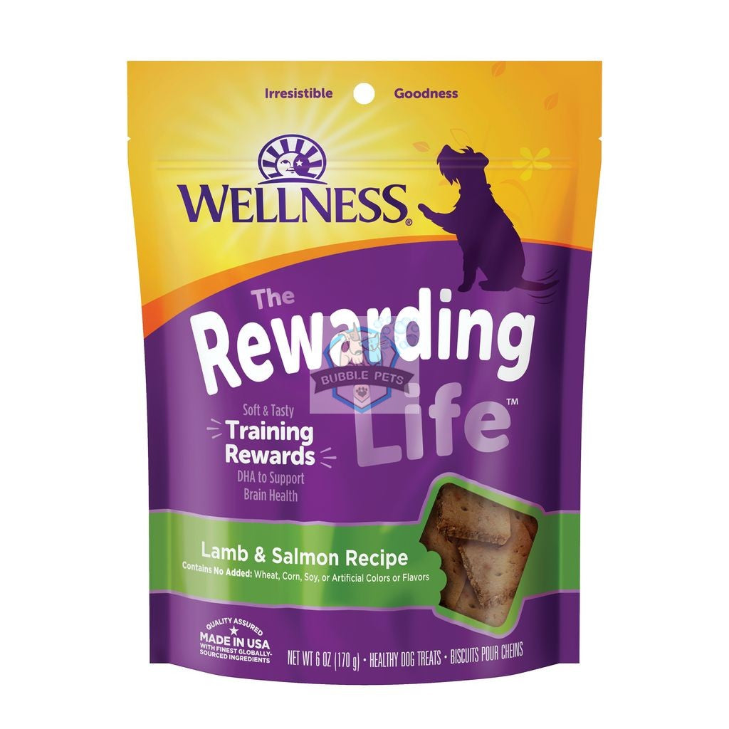 Wellness Wellbites Rewarding Life Lamb and Salmon Dog Treats