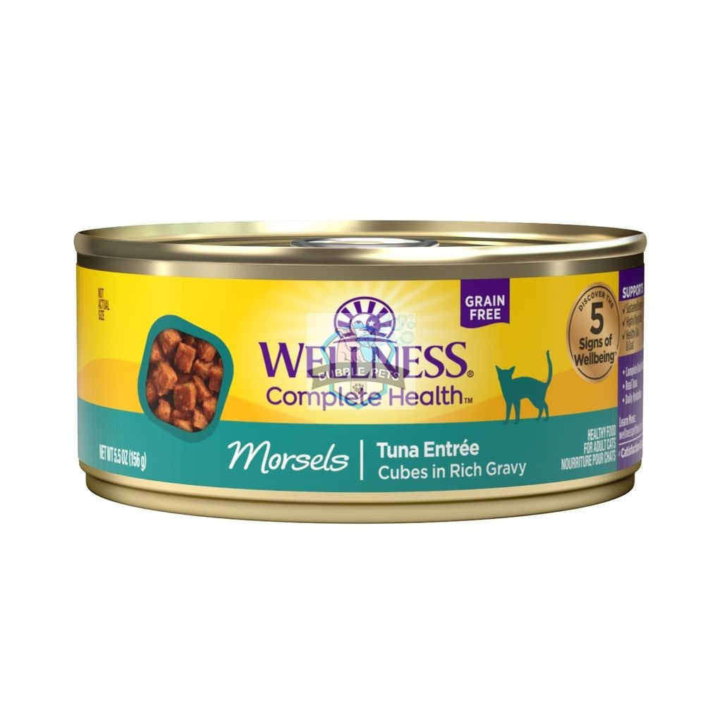 Wellness Complete Health Morsel Tuna Entree Can Cat Food