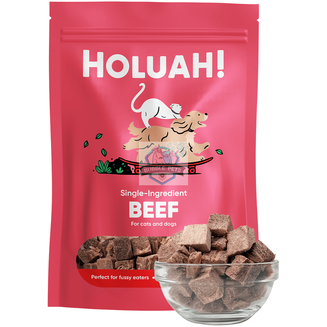 NEW: Holuah! Freeze Dried Beef Treats for Cats & Dogs