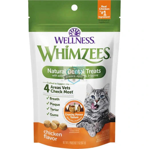 Whimzees Cat Dental Treats (Chicken Flavour)