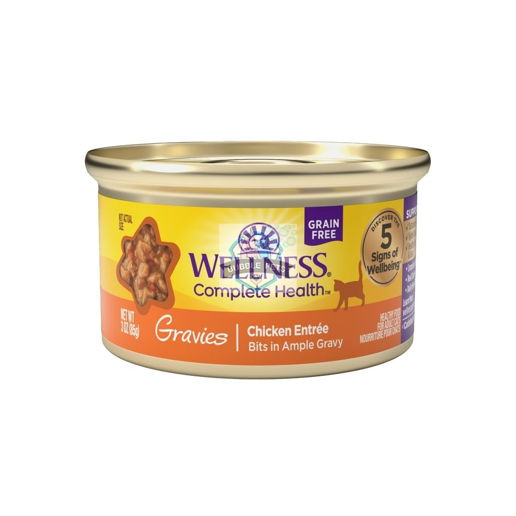 Wellness Complete Health Gravies Chicken Entree Canned Cat Food