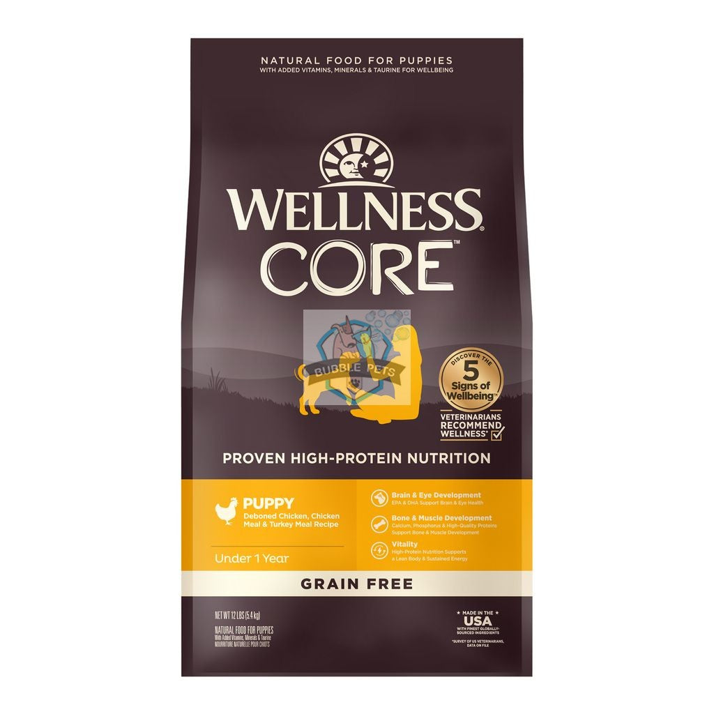 Wellness Core Grain Free Puppy Formula Dry Dog Food