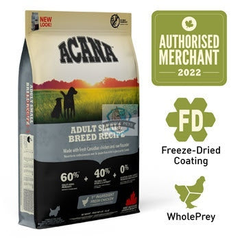 PROMO Extra 10% OFF Acana Heritage Freeze Dried Coated Adult Small Breed Dog Food