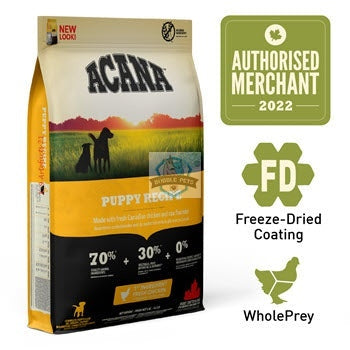 PROMO Extra 10% OFF Acana Heritage Freeze Dried Coated Puppy Dog Food