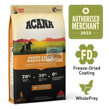 PROMO Extra 10% OFF Acana Heritage Freeze Dried Coated Puppy Large Breed