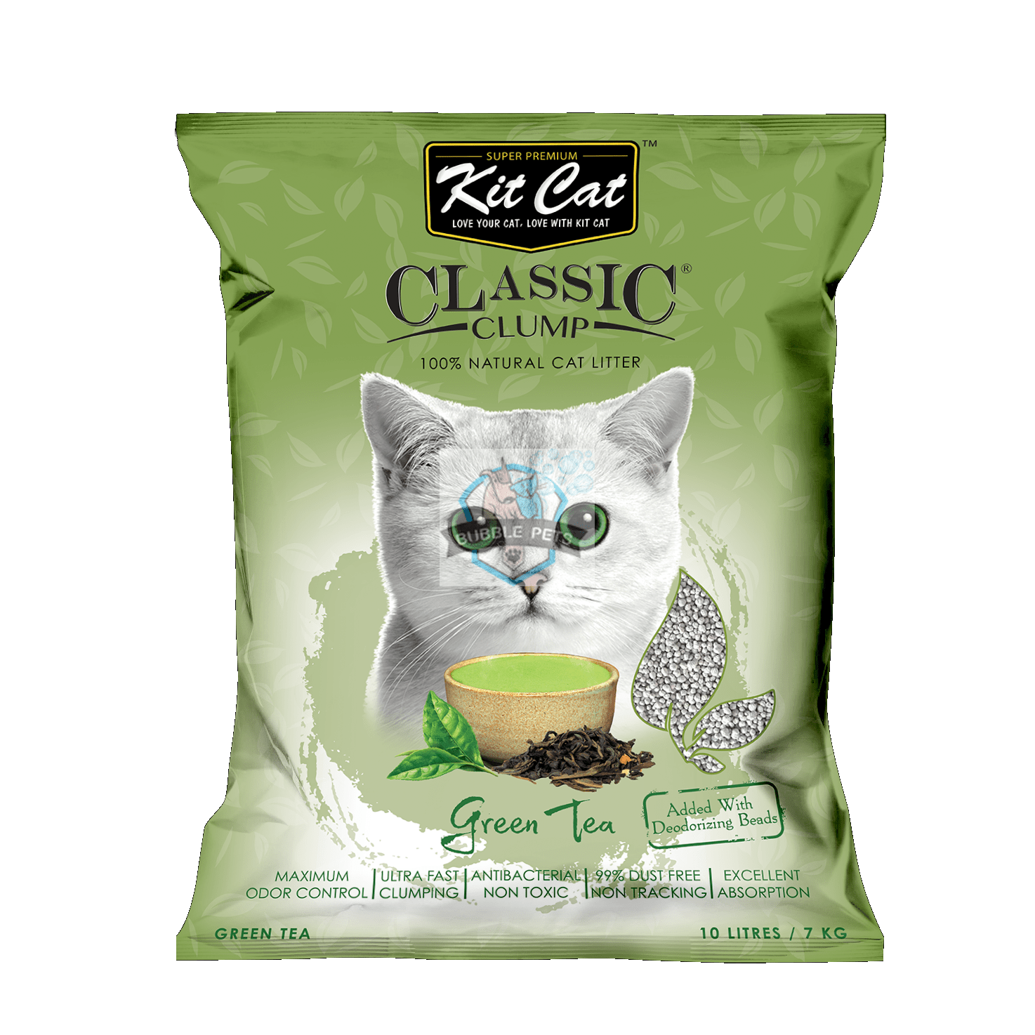 Kit Cat Classic Clump Green Tea Cat Litter