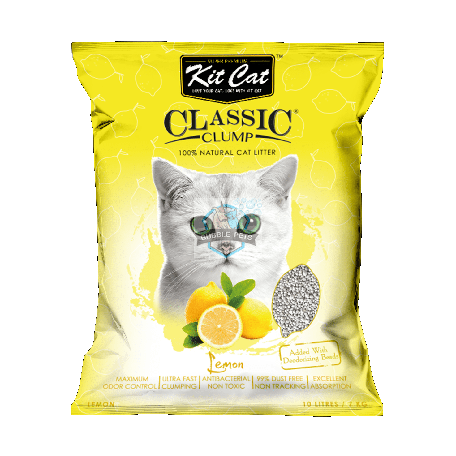 Kit Cat Classic Clump Lemon Cat Litter