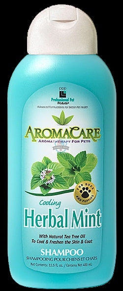 Professional Pet Products (PPP) AromaCare Cooling Herbal Mint Shampoo