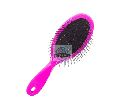 #1 All Systems 27mm Pin Pet Brush -Pink Black Pad