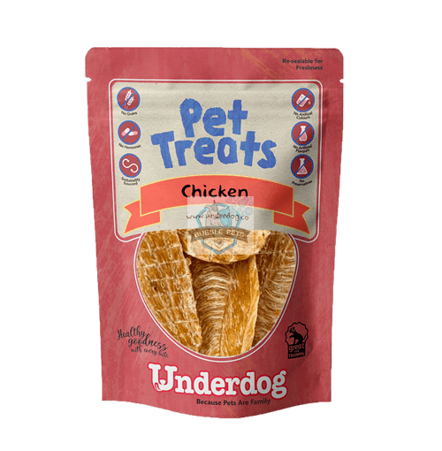 Underdog Chicken Air Dried Dog Pet Treats