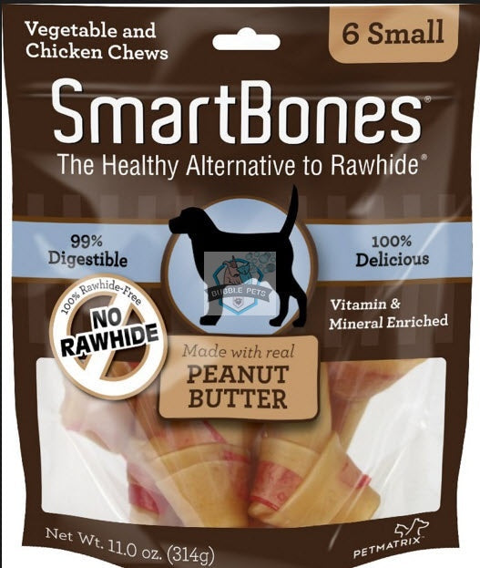 SmartBones Rawhide-free Peanut Butter Flavor Small Dog Chews