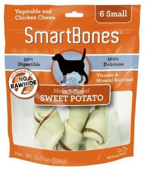 SmartBones Rawhide-free Sweet Potato Flavor Small Dog Chews