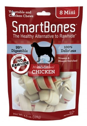 SmartBones Rawhide-free Chicken Flavor Mini Dog Chews