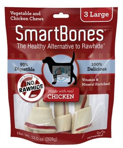 SmartBones Rawhide-free Chicken Flavor Large Dog Chews