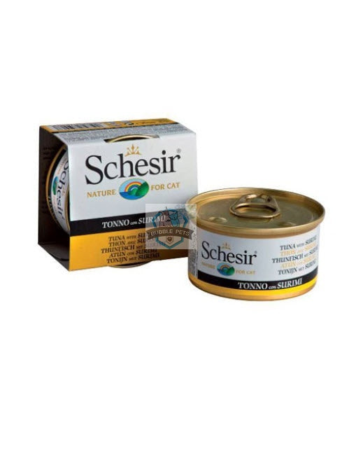Schesir Chicken with Surimi in Jelly Canned Cat Food