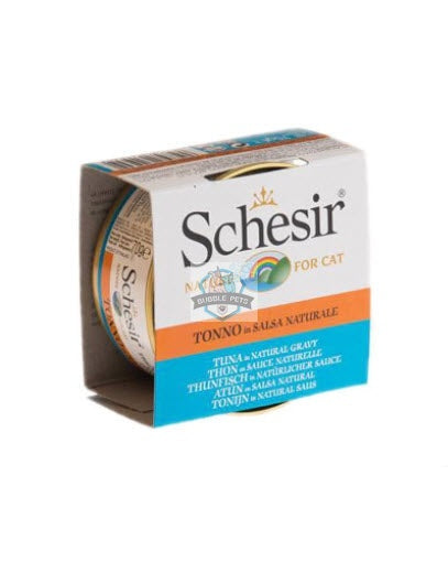 Schesir Natural Tuna in Natural Gravy Canned Cat Food